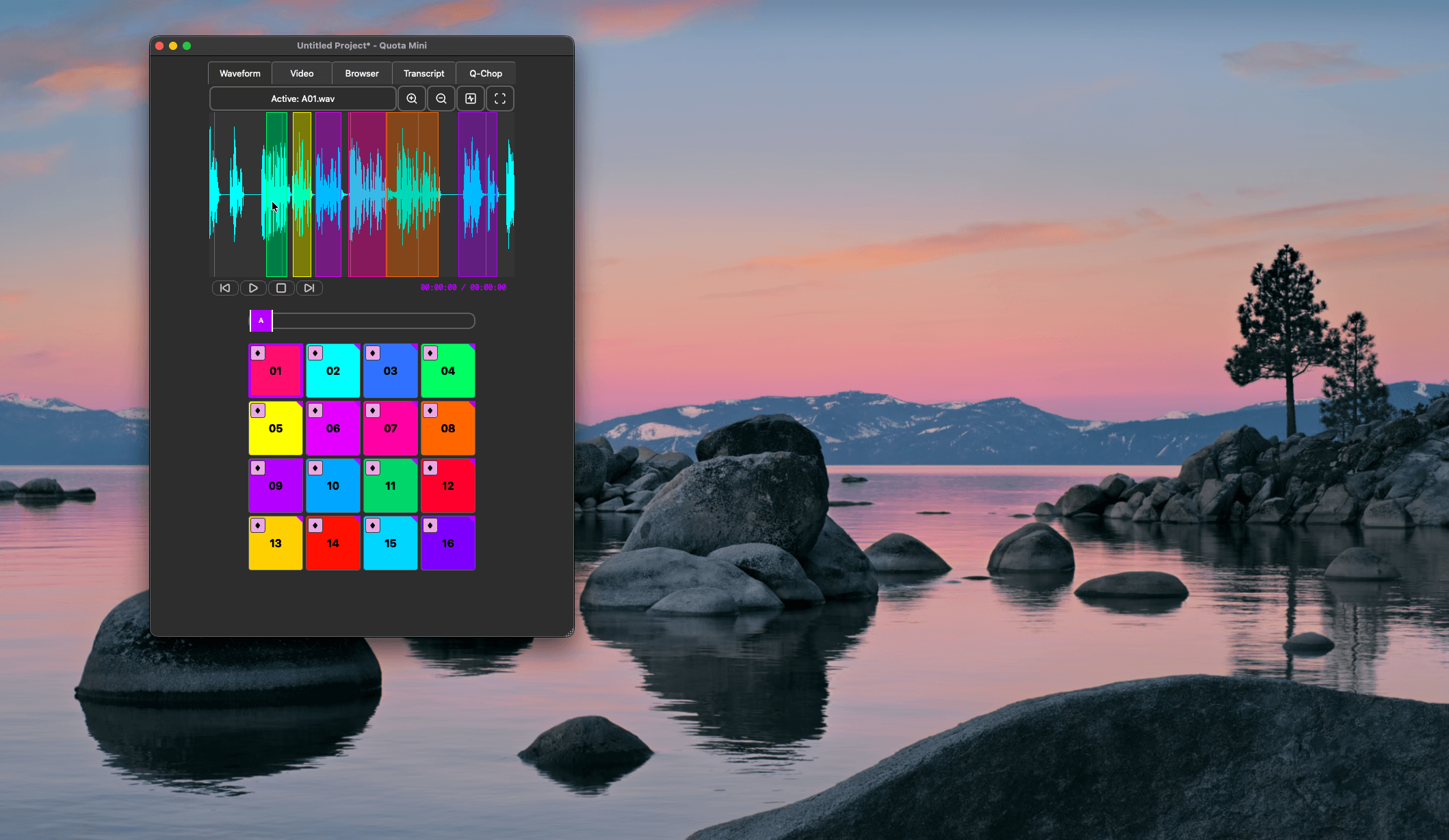 Quota Mini pads and banks